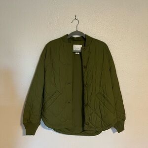 Wilfred Pavant Quilted Jacket Insulated Liner Jacket (Green)